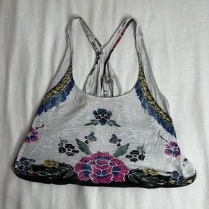 Urban Outfitters Ecote printed crop top